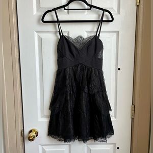 BCBG maxazria tiered lace Josanna dress